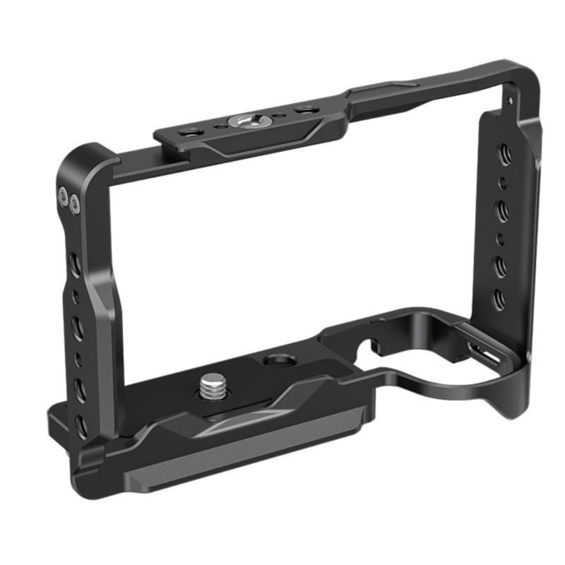 Stable Camera Cage Featuring 1/4 And 3/8 Threaded Holes for ZV-E10 II ...