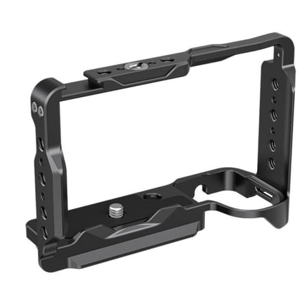 Stable Camera Cage Featuring 1/4 And 3/8 Threaded Holes for ZV-E10 II Accessory
