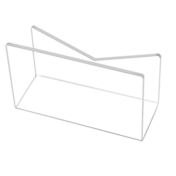 Elegant Countertop Mail and Letter Stand Delicate Home Acrylic Letter Holder Mail Organizers Desk Envelope Sorter