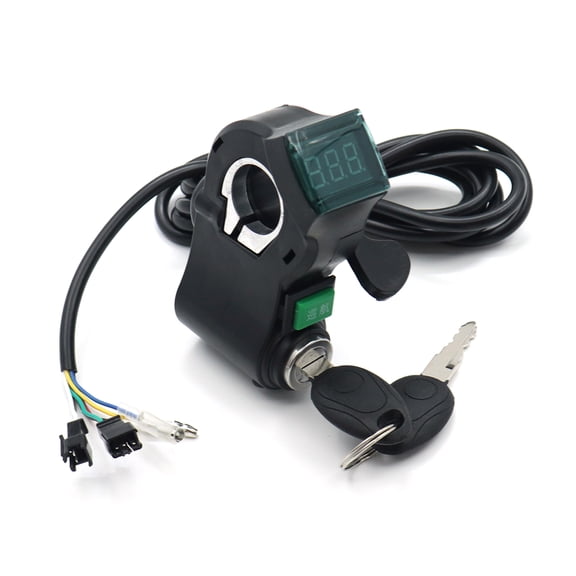Stable Electric Scooters Handlebar Switches Lock with Waterproof Designs & Key Security Anti Theft Scooters Lock for Bike