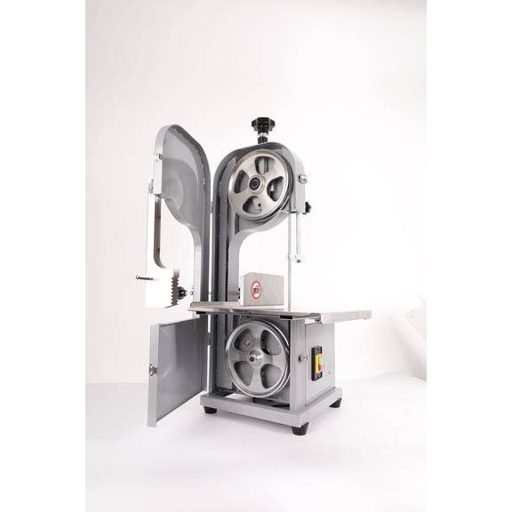 Stable Frozen Meat Bone Cutter with 8 Blades, 2000W Metal Bone Sawing Machine, Cutting Height 0.04-9.8in With 8 x Imported, For Factory Frozen Bone, Beef
