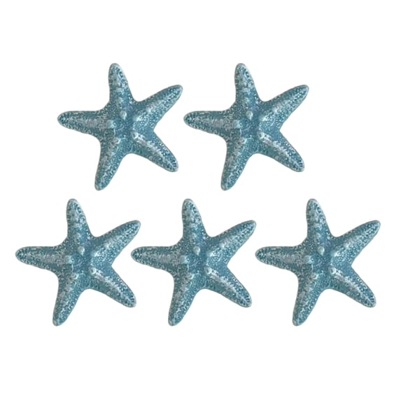 Stable Grip Hair Clip 5pcs Girls Hairpin Set with Starfish Shape Hair Clip Stable Grip Macaron Colors Trendy Summer Hair for Beach for Women