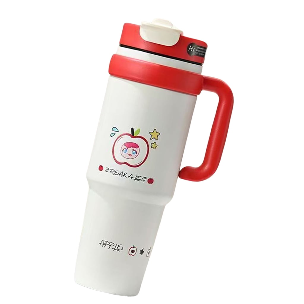Stable Grip Wide Neck Nonrust Steel Cup 12Hrs Temperature Control Spill Proof