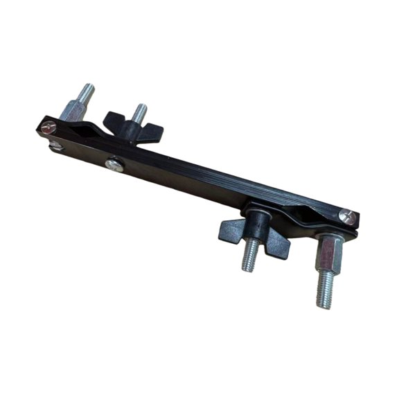 Stable Locking Percussion Holder Double Knob Mechanism Allowing Flexible Positioning of Accessories on Drum Stands