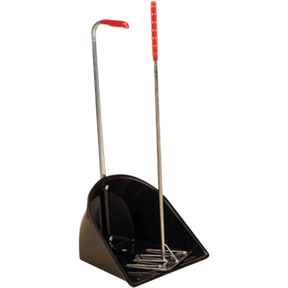 Stable Mate Manure Collector High With Rake S4585 (One Size) (Black)