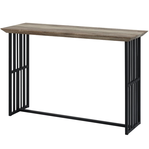 Stable Pedestal Base / For Dining and Display in Home / Classic Oak - Finished Table