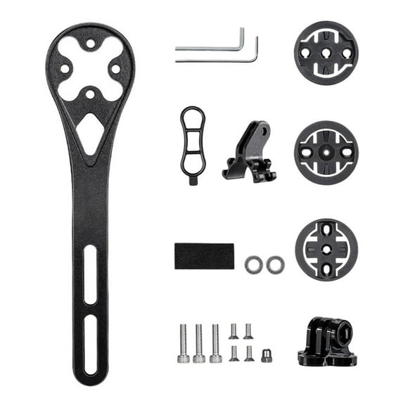 Stable Performance Bike Computer Mount Compact Size With Multiple Installation Options For Enhanced Riding Efficiency