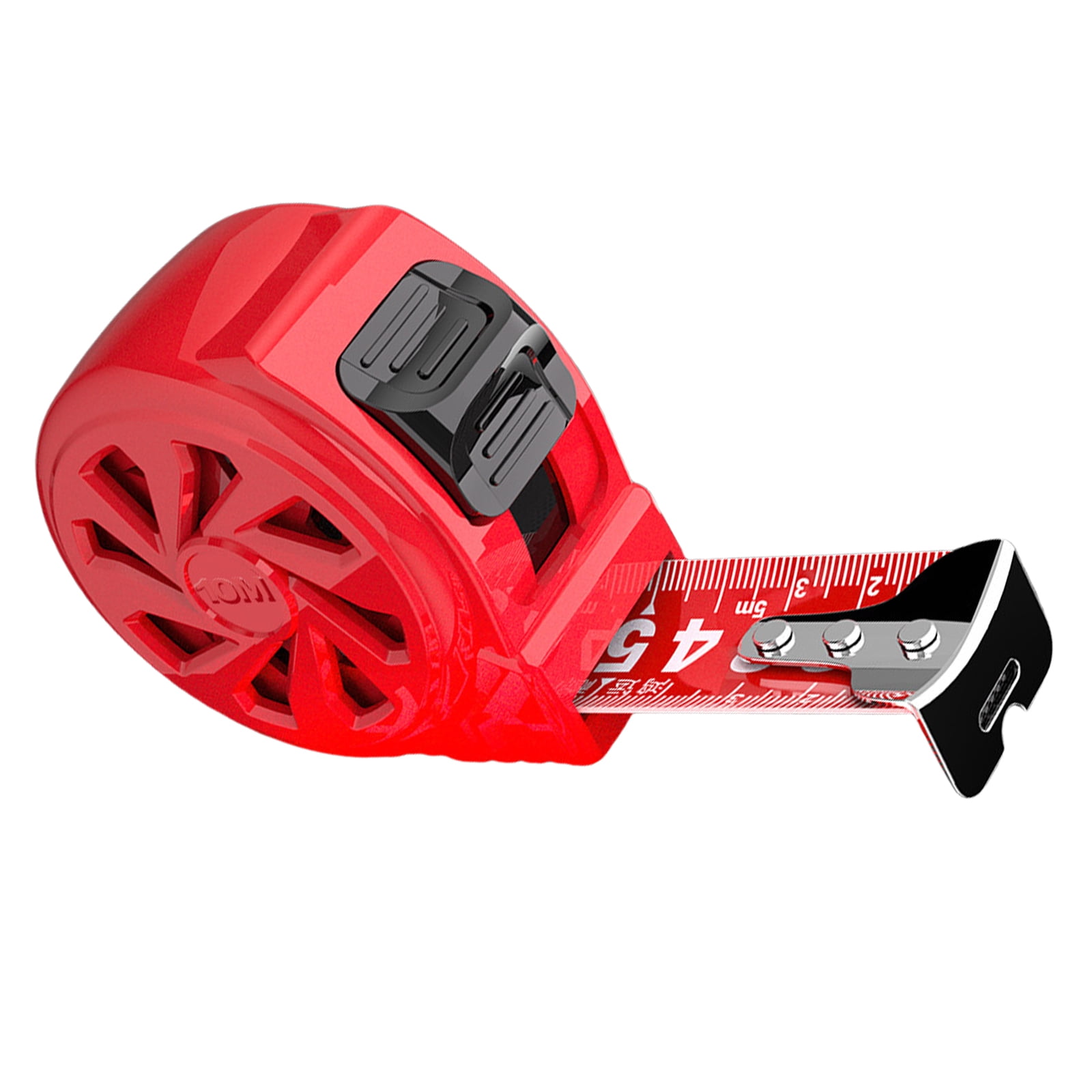 Stable Red Measuring Tape Easy to Read High Visibility Measuring Tape Stable Red Measuring Tape Easy to Read High Visibility Measuring Tape