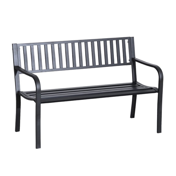 Stable Structure/Outdoor Party/2 - Person Metal Bench