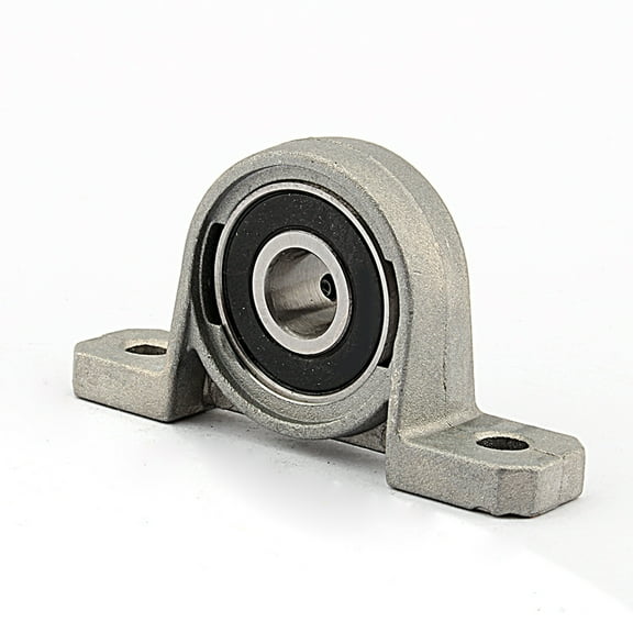 Stable Zinc Alloy Pillow Block Bearing, Bore Diameter Ball Bearing Block, Practical High Resistance for Locking Collar Installation