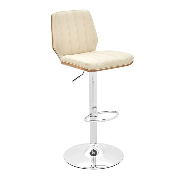 Stable and Sturdy Bar Stool with Smooth Glide / Wide Seat for Comfort