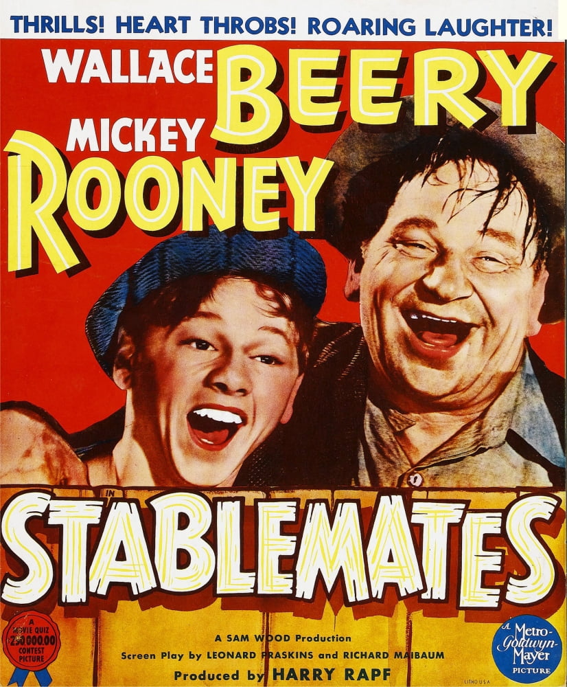 Stablemates Canvas Art -  (11 x 17)