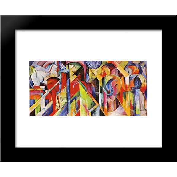 Stables 20x24 Framed Art Print by Marc, Franz