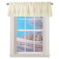 thumbnail image 1 of Stacey Ruffled Window Valance with Rod Pocket Top - Classic Home Decor Staple for Any Room, 1 of 2