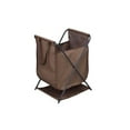 thumbnail image 1 of Staci Multifunction Foldable Storage Bin (Brown), Durable Fabric with Heavy Duty Metal Frame., 1 of 5