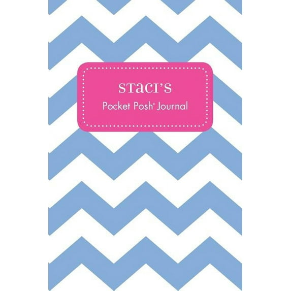 Staci's Pocket Posh Journal, Chevron, (Paperback)