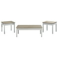 thumbnail image 1 of Stacie 3-piece Coffee Table Set Distressed Pine and White, 1 of 10