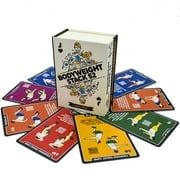 Stack 52 Bodyweight Exercise Cards Workout Playing Card Game. Designed by a Military Fitness Expert. Video Instructions Included. No Equipment Needed. Burn Fat Build Muscle. Bodyweight Mega Pack
