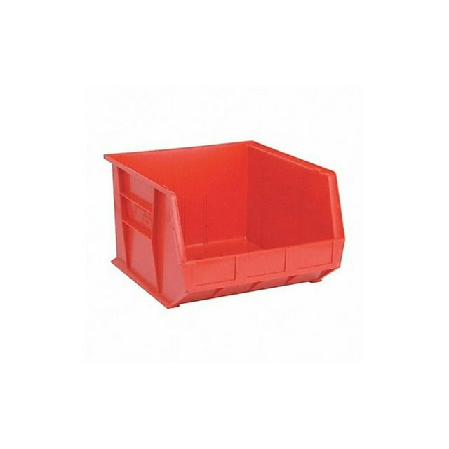 Quantum Storage Systems Hang and Stack Bin,Red,PP,11 in QUS270RD