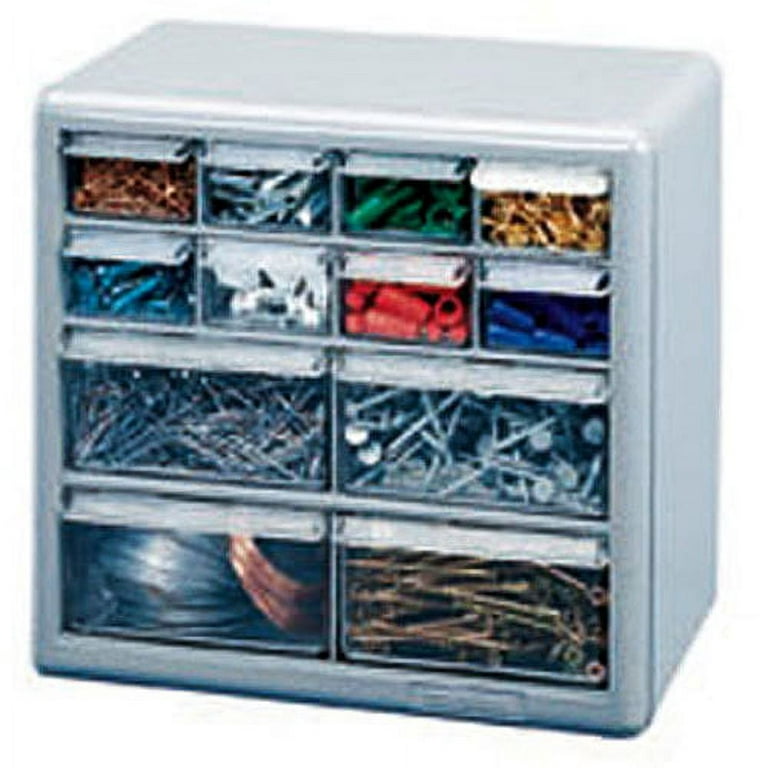12 Drawer Stacking Storage Cabinet, Plastic Stacking Drawer with