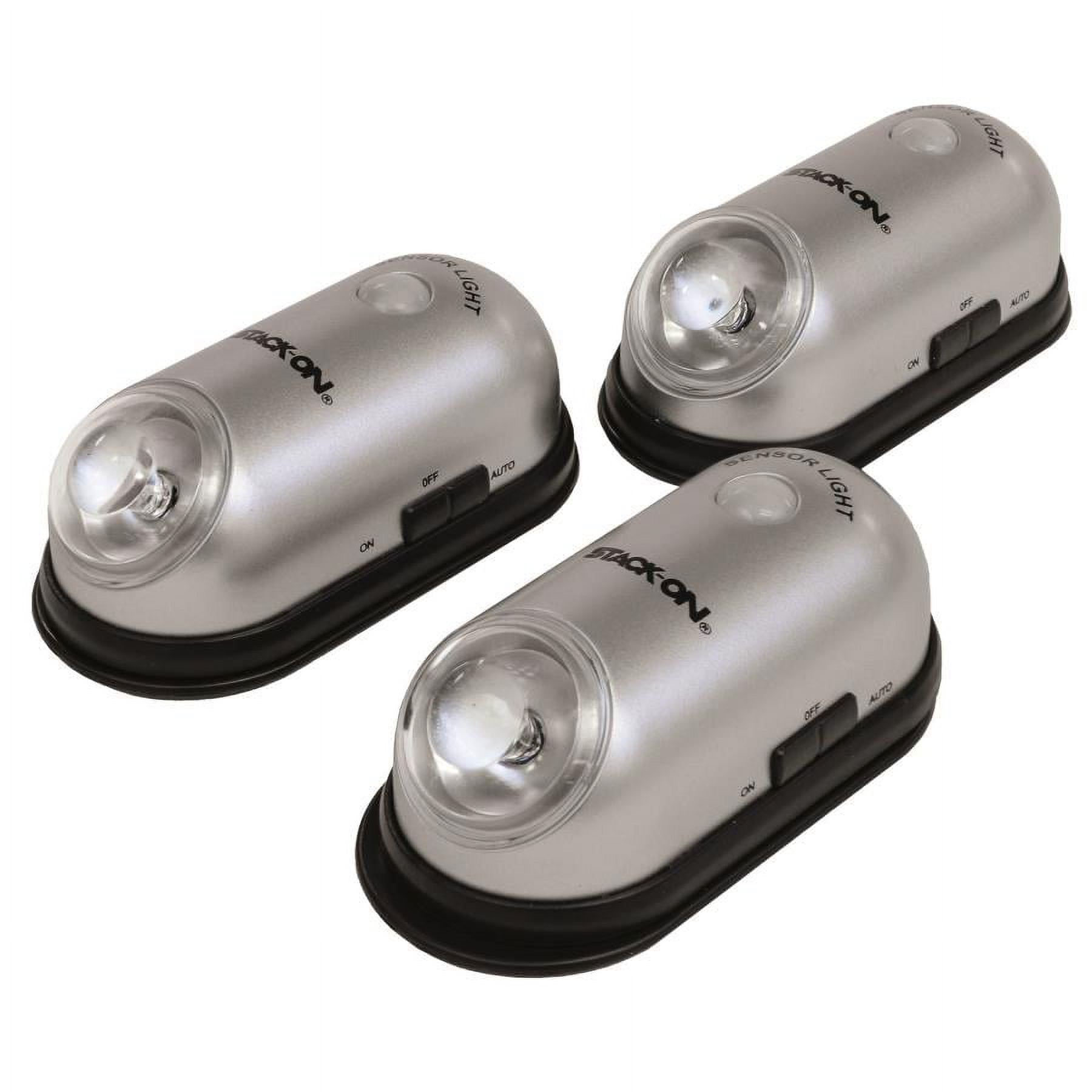 StackOn 3 pc. LED Lights, for Gun with Motion Sensor