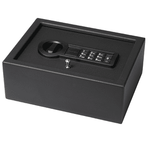 Stack-On PDS-1800-E Drawer Safe 12 In. x 8.75 in. x 4.5 in. with Electronic Lock Black
