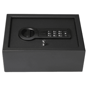 Stack-On PDS-1800-E Drawer Safe 12 In. x 8.75 in. x 4.5 in. with Electronic Lock Black