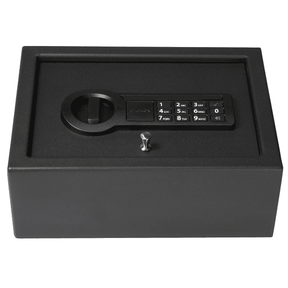 Stack-On PDS-1800-E Drawer Safe 12 In. x 8.75 in. x 4.5 in. with Electronic Lock Black