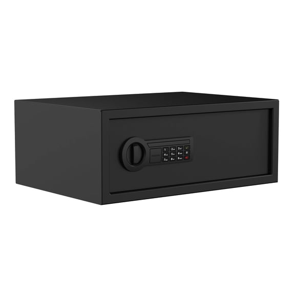 Stack-On Extra-Wide Personal Safe with Electronic Lock – Interior Light, Alarm