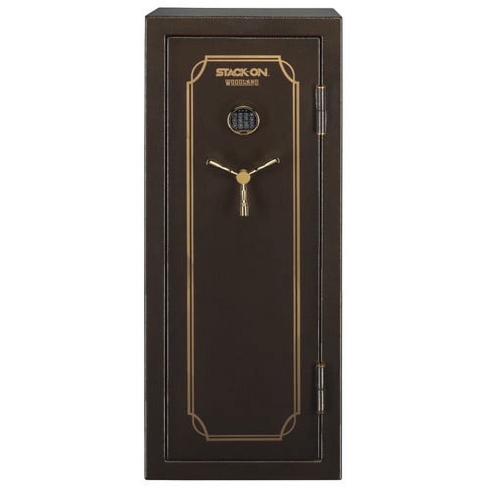 Stack-On Woodland 24-Gun Fire Safe with Electronic Lock and Door Storage, 30-Minute Fire Rating