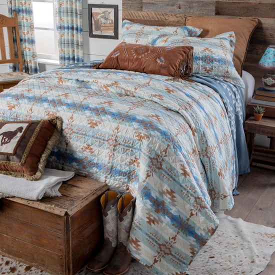 Stack Rock Southwest Quilt Set by Wrangler