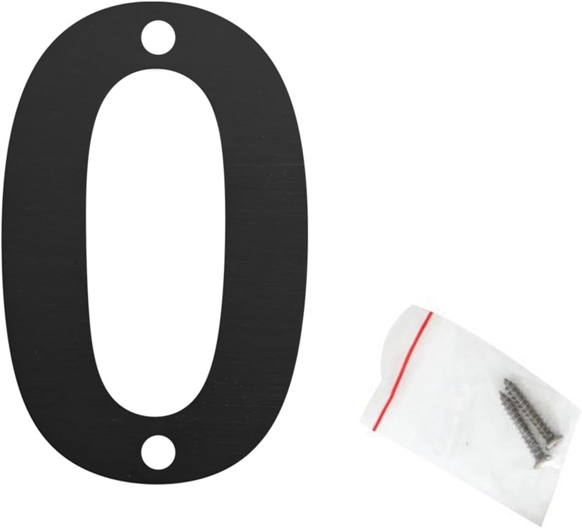 Stack Shadow 3 Inch House Number, Address Number for Outdoor Signs ...