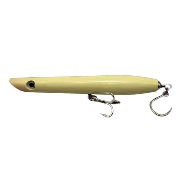 Stack Tackle Pencil Popper Topwater Lure - 8" (Bone)