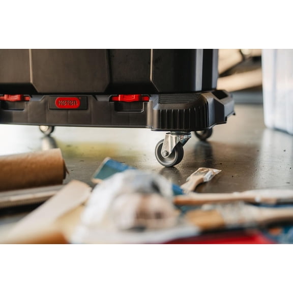 Stack-n-Roll Dolly – Heavy-Duty Rolling Base Cart with Locking Wheels | Modular Mobile Workstation & Tool Storage Platform | , Easy-Glide Design for Garage, Jobsite & Workshop