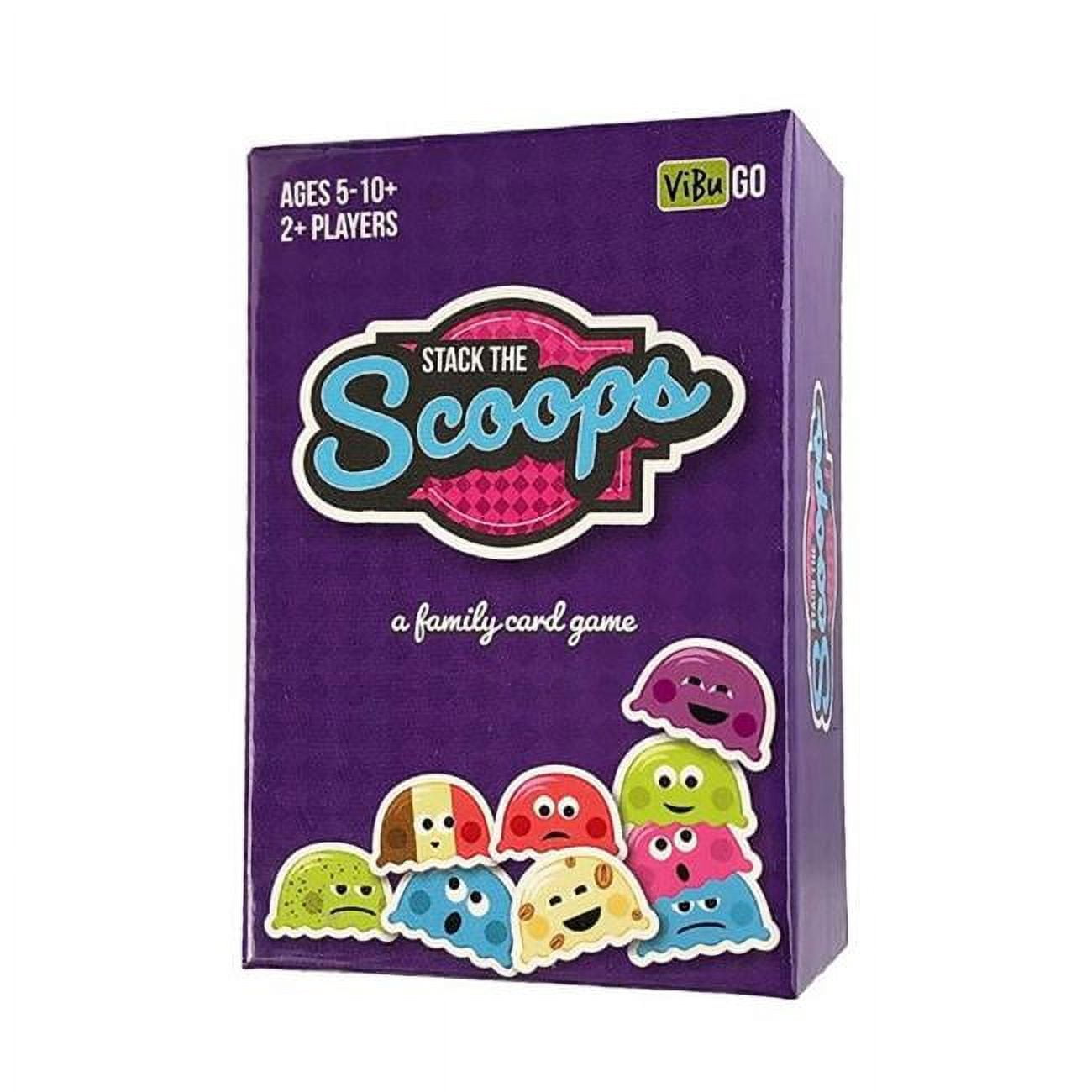 Stack the Scoops Card Game