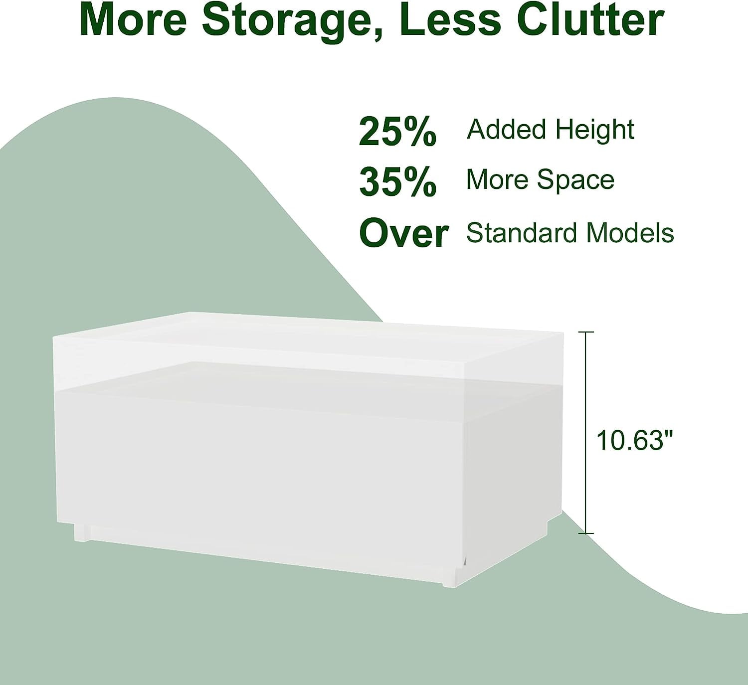 Stackable 1 Drawer Dresser Multi-Purpose Storage Closet Cube Dressers ...
