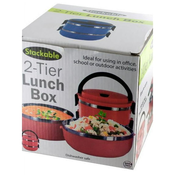 Stackable 2-tier Lunch Box