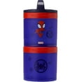thumbnail image 1 of Stackable 2pc Food Storage Jar Snack Pack - Spidey: Plastic Container Set, 1 of 4