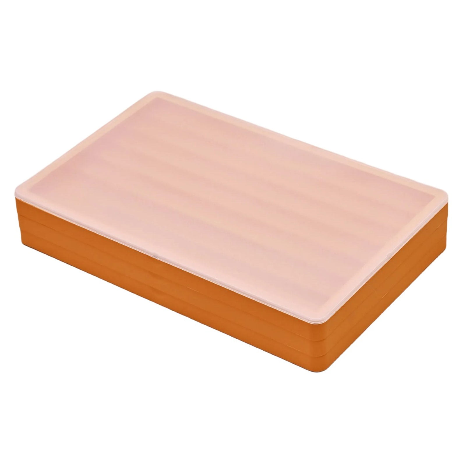 Stackable 3 Tiers Keycap Storage Box With Removable Clear Trays For ...