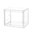 Stackable Acrylic Display Case with Shelves—Collectibles Organizer for
