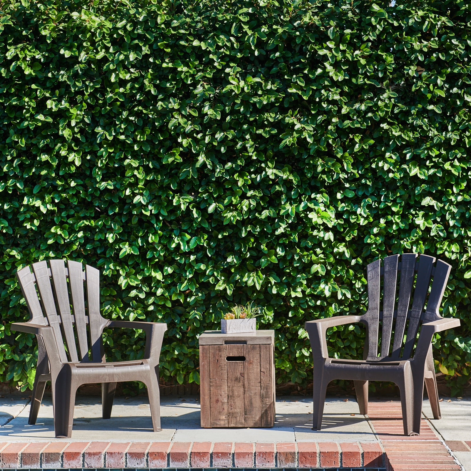 Stackable Adirondack Chair-Set Of 2 - Walmart.com