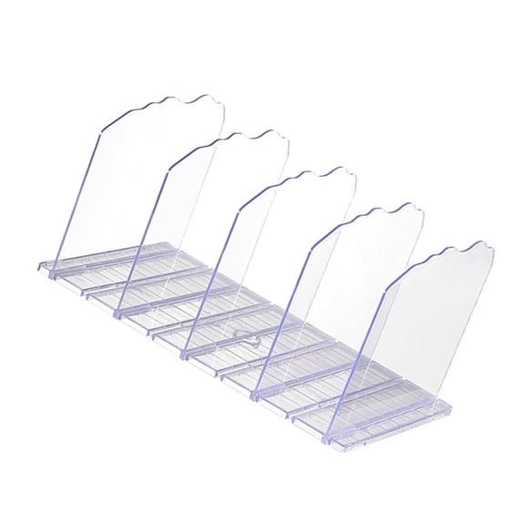 Stackable Bag Shelf Organizers Efficient Closet Division Bag Storage Holder Rack