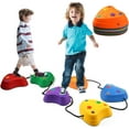 thumbnail image 1 of Stackable Balance Stepping Stone Set of Sensory Toy for Toddlers Entertainment and Exercise, Play “the floor is lava” Game, Kids Fitness Equipment for Gross Motor Skills and Sensory Training, 1 of 7