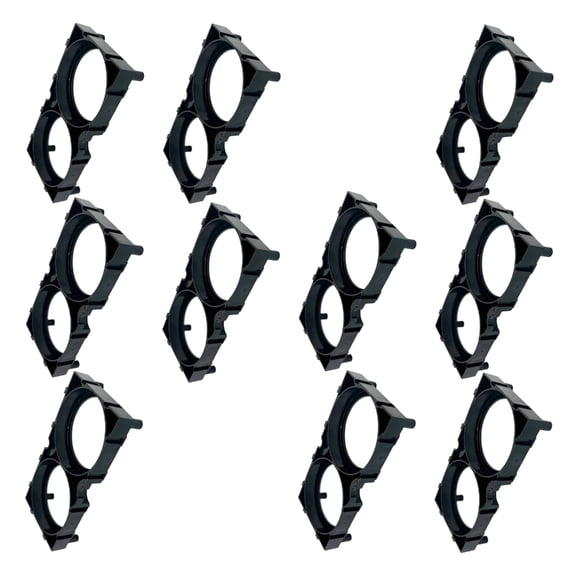 Stackable Battery Rack for 43184 LiBatteries ABS Modulars Stackable Design Battery Case Batteries Display Stand