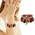 thumbnail image 1 of Stylish Stackable Bead Bracelets for Ladies and Men - Multilayer Colorful Jewelry Set for Fashionable Accessory and Ideas, 1 of 5