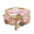 thumbnail image 1 of Stackable Bead Bracelets Set for Women Men Multilayer Adjustable Jewelry Boho Handmade Beaded Accessories, 1 of 6