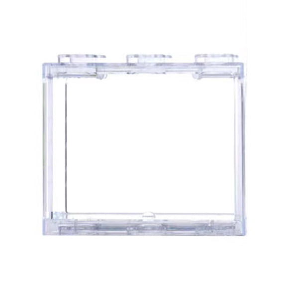Stackable Building Blocks Betta Fish Tank Aquarium Creative Fish Tank уъ O0Q8