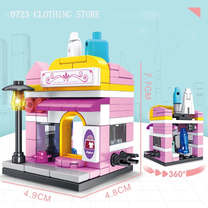 Stackable Building Blocks Toy with 8 Pieces Set for Improving Hands-on ...