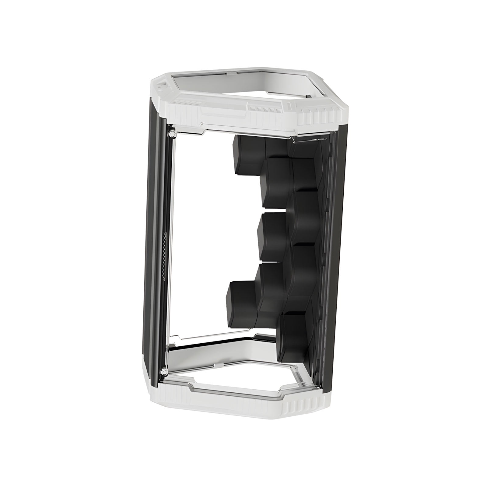 Stackable Clear Storage Box For Miniature Models Featuring Removable ...
