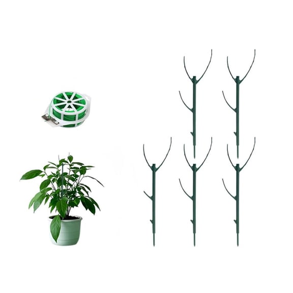 Stackable Climbing Support Stakes for Indoor Outdoor Plants with Sturdy Structure Ideal for Monstera Pothos Philodendron Vines Strong Support for Climbing Plants Easy Installation Versatile Usage
